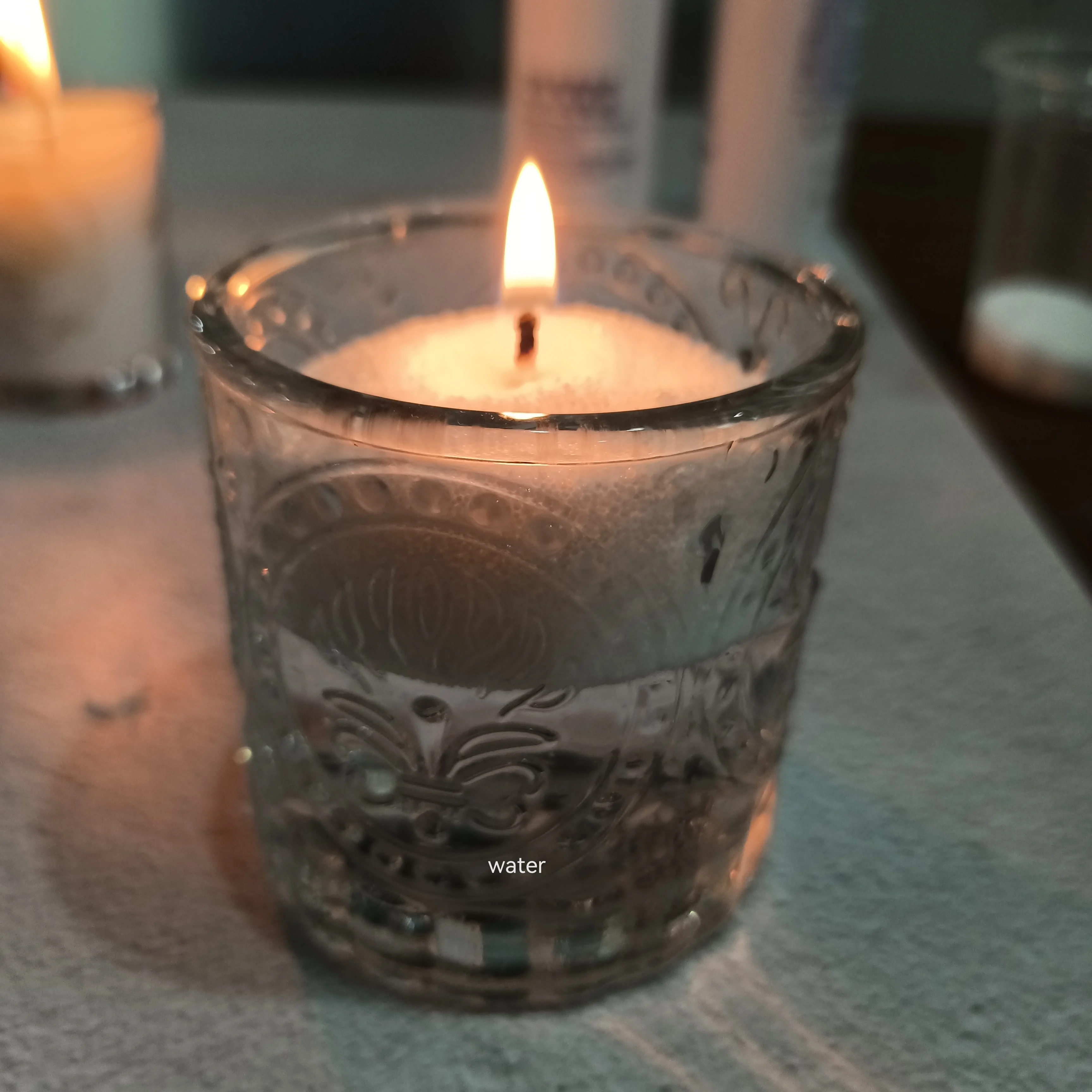 Plant based sand wax ice wax for making candles