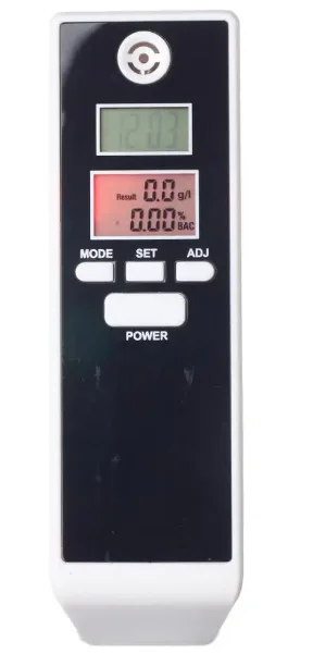 Professional Mini Alcohol Tester Breathalyzer Alcohol Detector With Back-light LCD Display