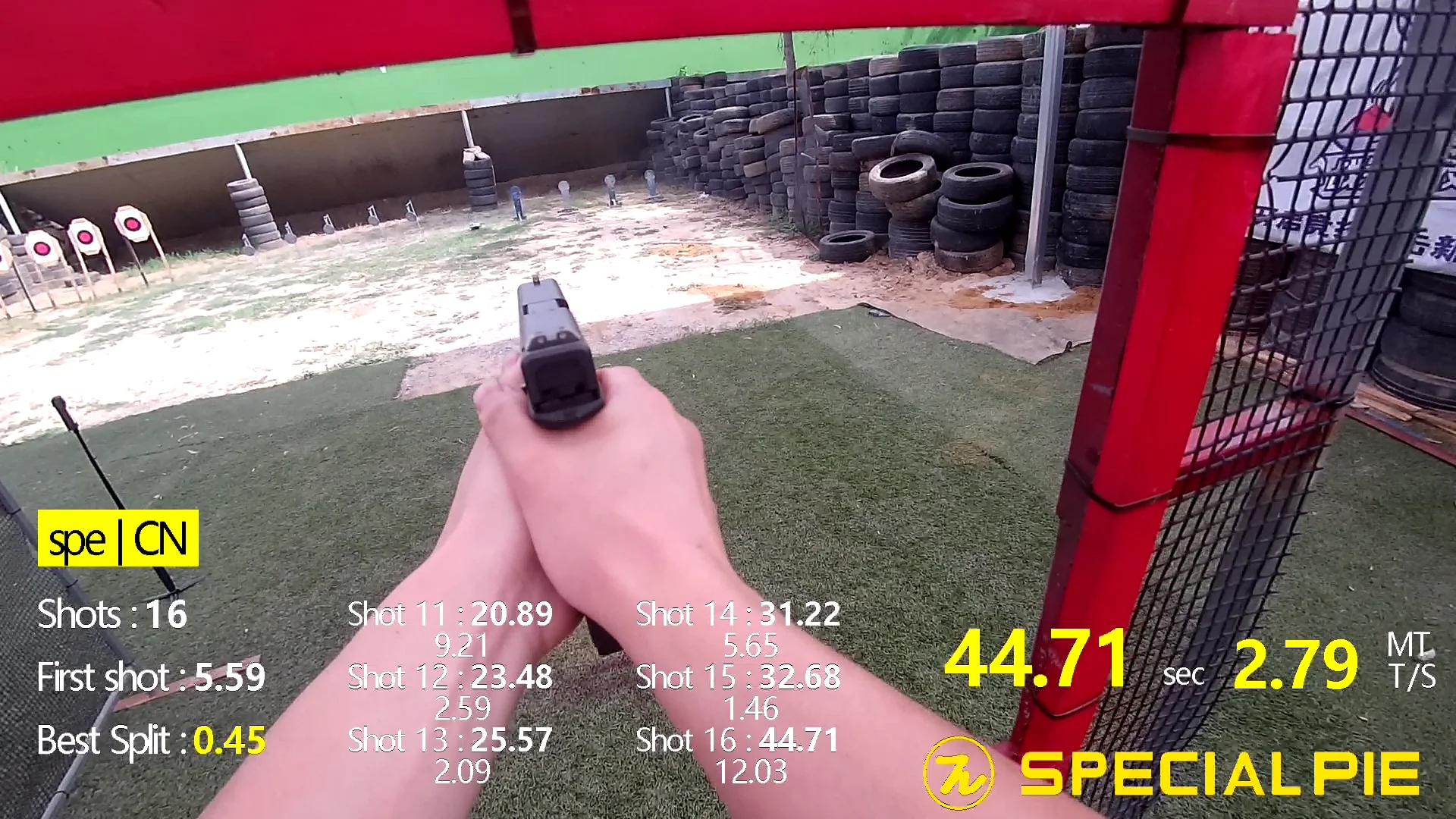 Argus Camera 4K resolution for competitive shooters. Hands-free recording. Bluetooth connect with M1A2+ timer to transfer data.
