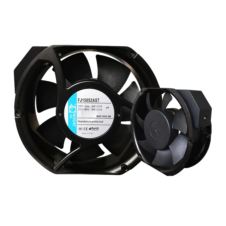 17152 cooling fan Flow 220v AC 230V 6 Inch Capacitor Start Motor Quiet Cooling Inner High Temperature Duct Axial Fan