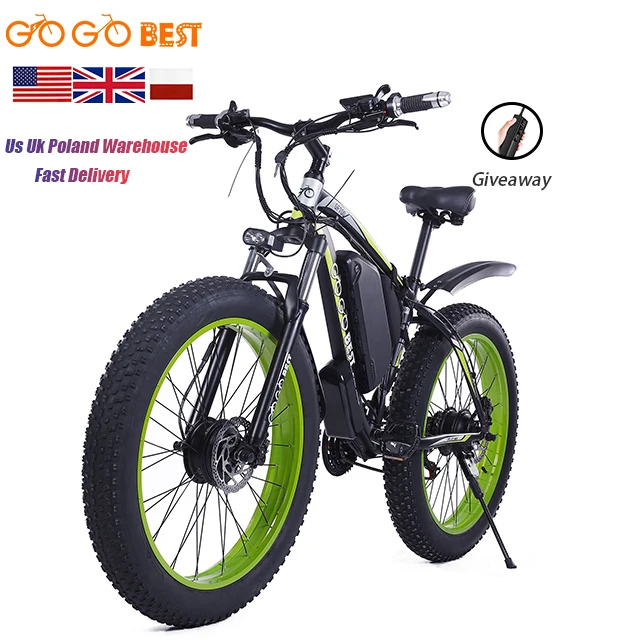 26inch Gogobest GF700 Fat Tyre Europe Lithium Hidden Battery Ce 36v 48v 500w 1000w E Bike 10ah Fat Tire Electric Bicycle