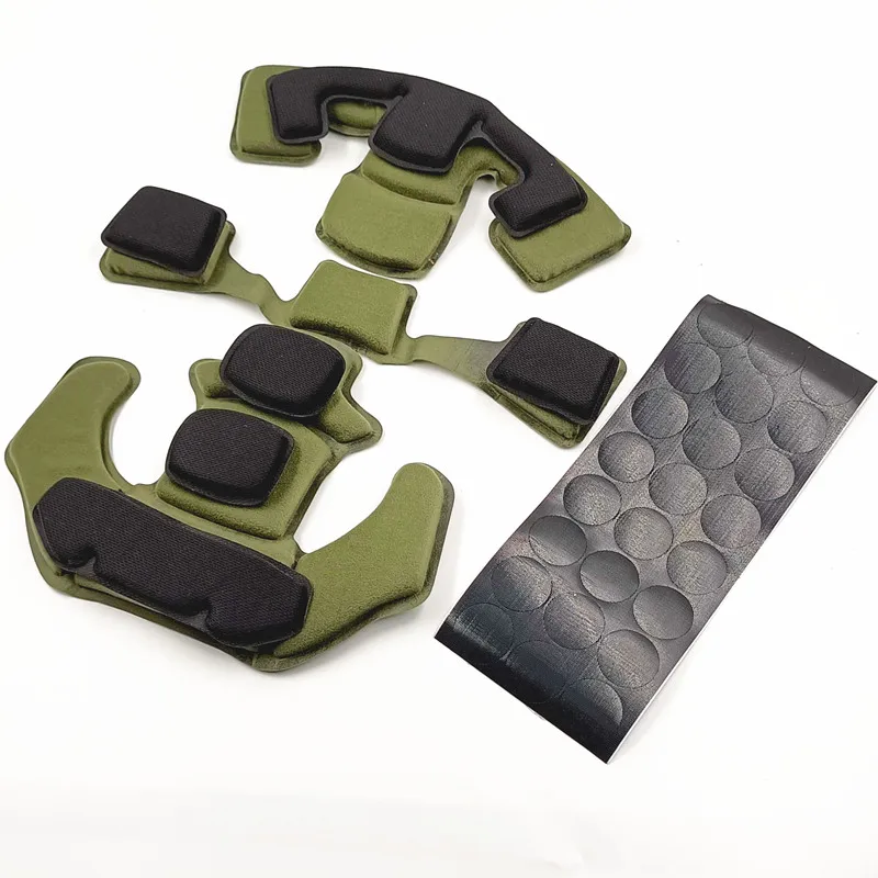 Fast Helmet Outdoor Riding Protective Air Cushion Cotton Padding Kits Helmet Pad