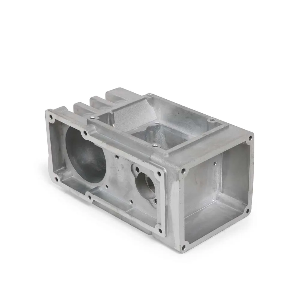 High precision OEM aluminum die casting housing part processed by CNC machining for automobile