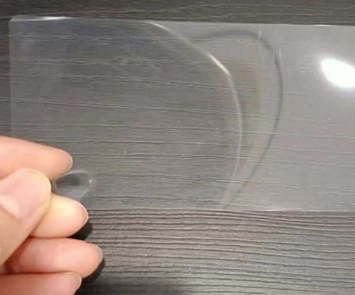 Custom Clear Adhesive Digital Phone Screen Surface Protection Film Transparent Screen Protector Pet Film