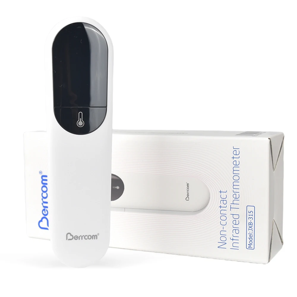 Berrcom Fever Automatic Non Contact Forehead dual probe fast measure accurate temperature Infrared Body Baby Thermometer