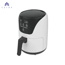 LYROE Home Kitchen Convenient Breakfast Maker Convection Fan Heating Air Fryer Oven with Basket