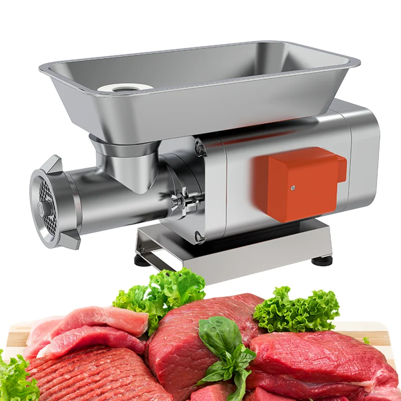full stainless steel large meat grinder  commercial Frozen Fresh Meat Grinder  heavy duty meat grinders