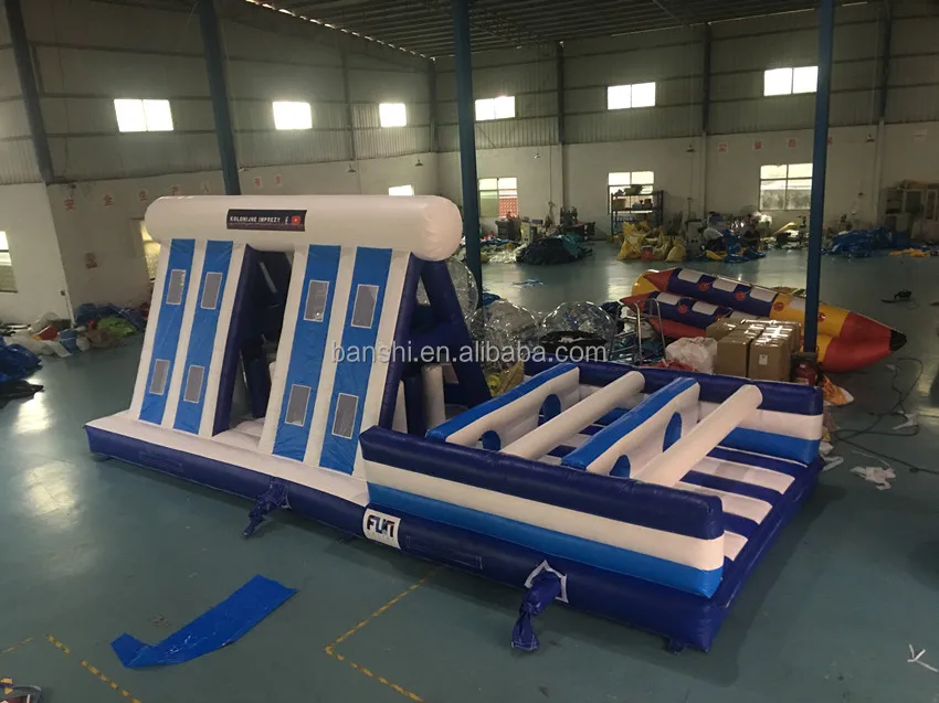 Hot Sale Customized Large Inflatable Obstacle Course for adult and kids