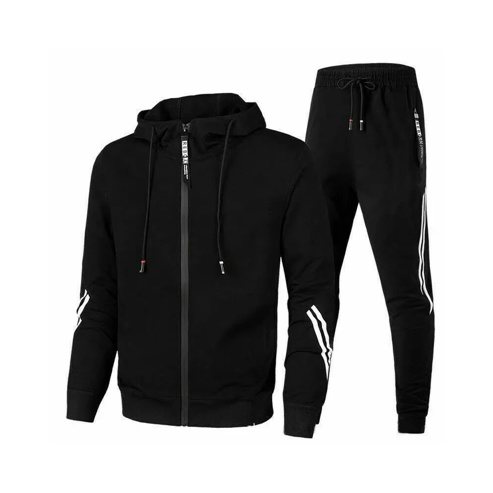 Wholesale Training Gym Track Suits Custom Mens Jogging Tracksuit OEM Custom Logo Supplier