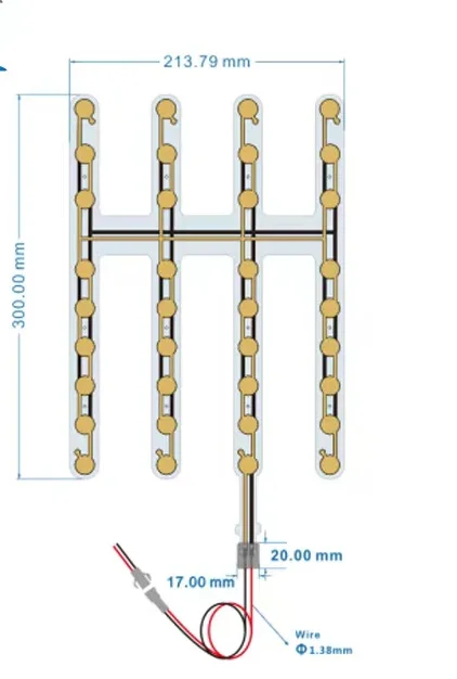 Automotive bus seating seat film pressure sensor