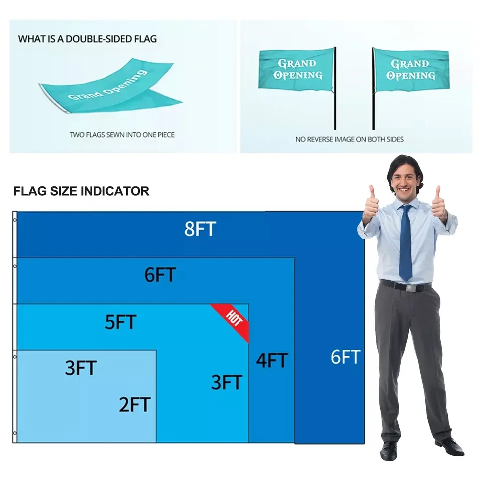 Direct Selling Price Customization 32 NFL Teams 3 * 5ft100% Polyester Durable Indoor and Outdoor Double-sided Detroit Lions Flag