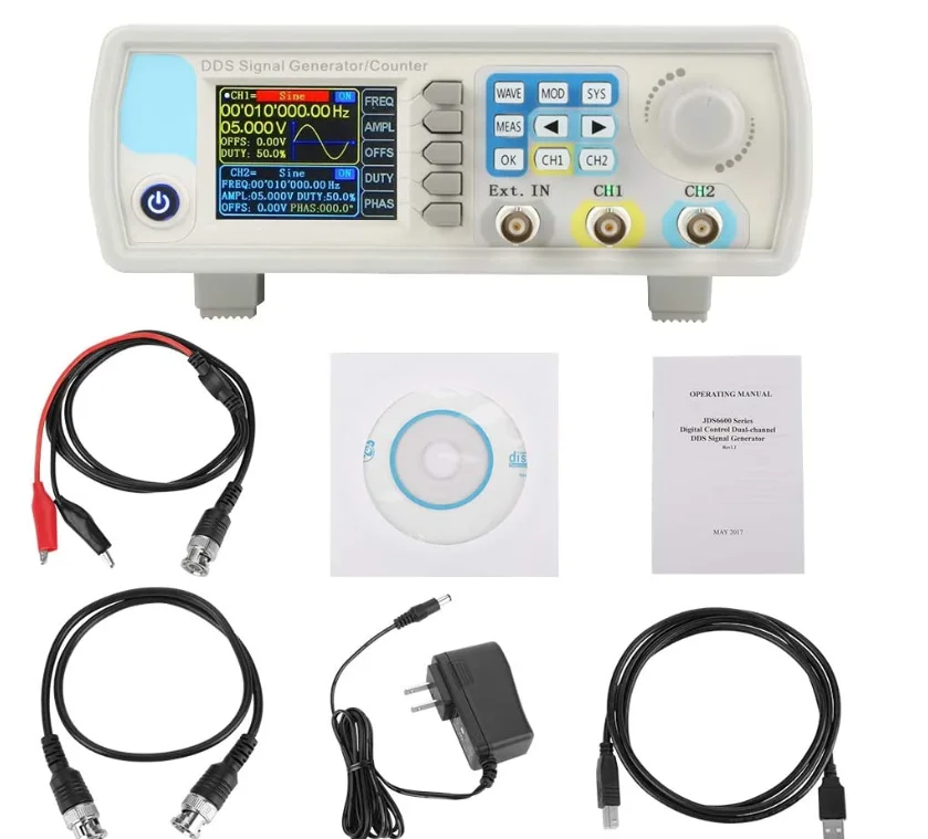 Jds6600 Series Digital Control Dual-channel Function Signal Generator Module