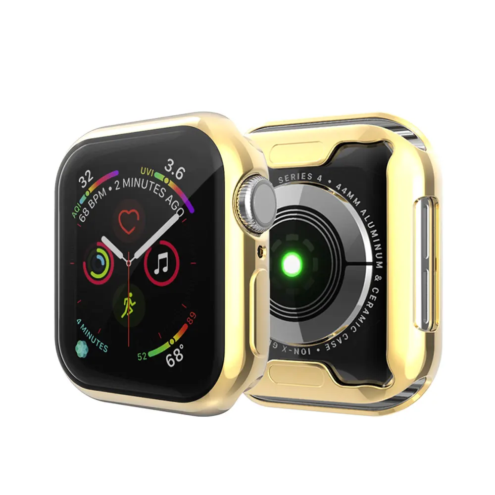  Мягкий защитный чехол из ТПУ для Apple Watch серии 38 40 42 44 мм