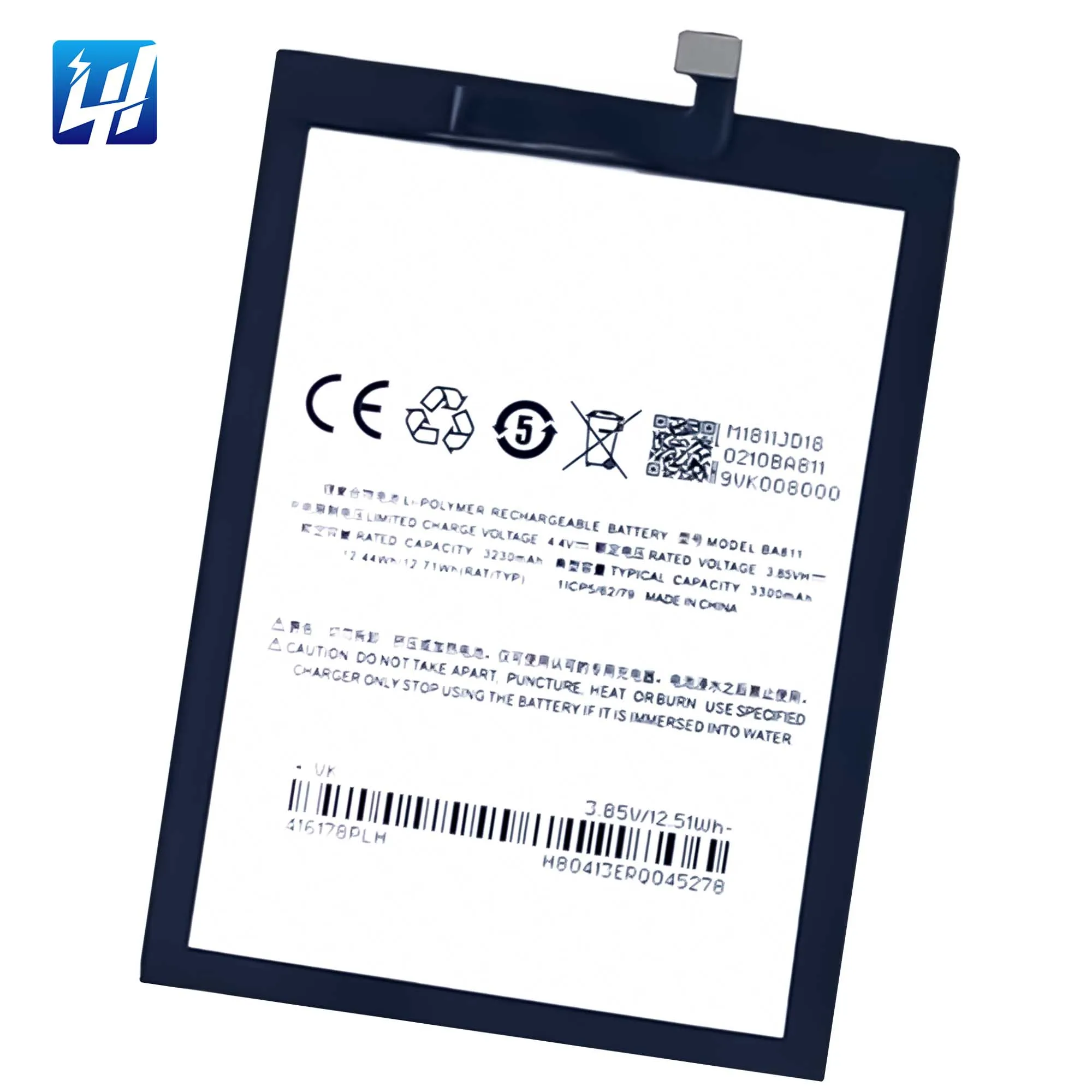 BA811 mobile phone battery for Meizu Blue Charm 6T ori quality high capacity