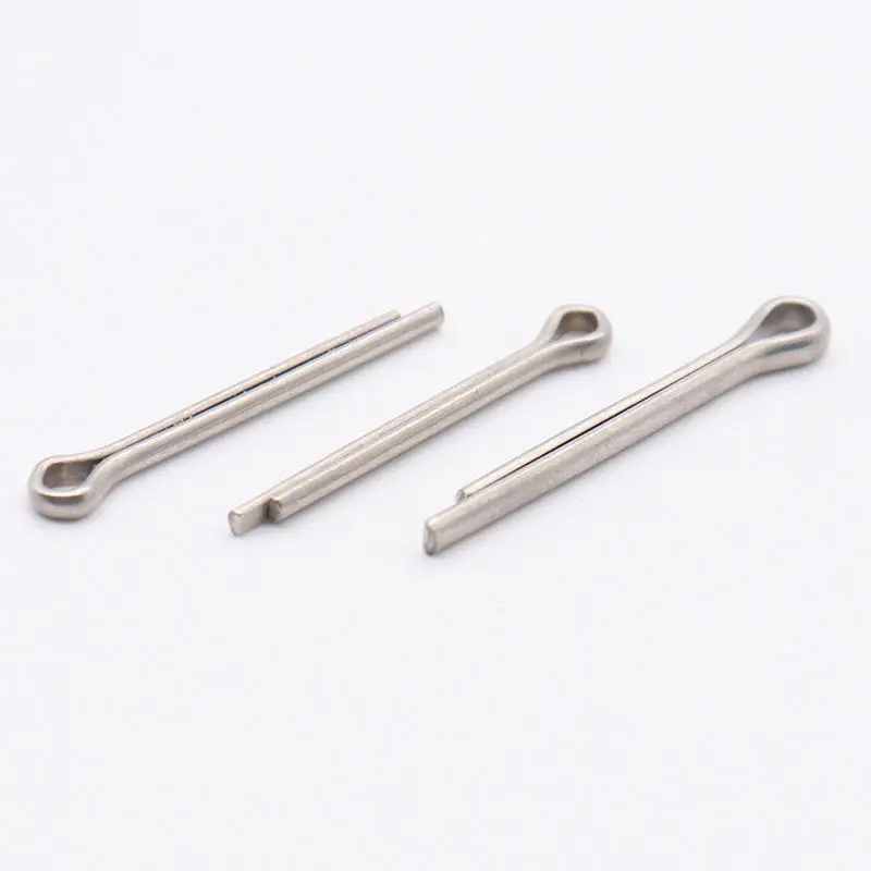 China Supplier Customized Gb 91 Din94 Steel Cotter Pins Stainless Steel 304 Split R Type Cotter Pins