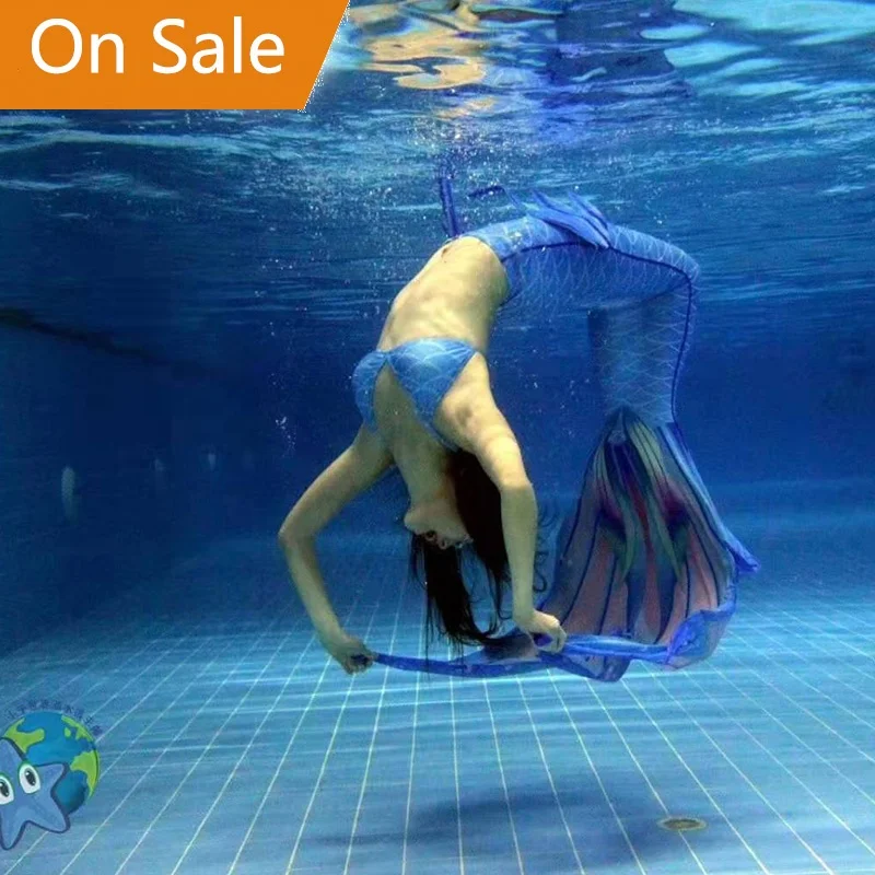 Newest design diving equipment swim mermaid tail with wholesale price