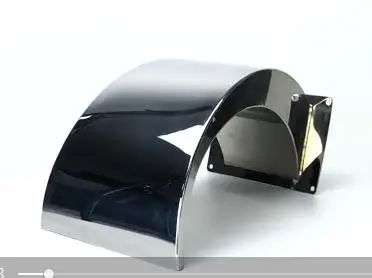 Factory price Stainless Steel Swim Spa Pool garden Waterfall Features outdoor For Pools