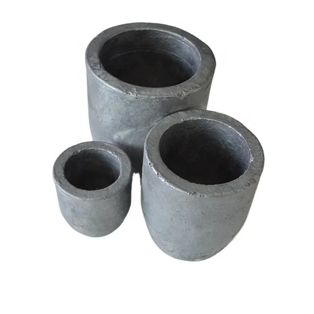 High temperature hot melt copper SIC silicon carbide graphite crucible