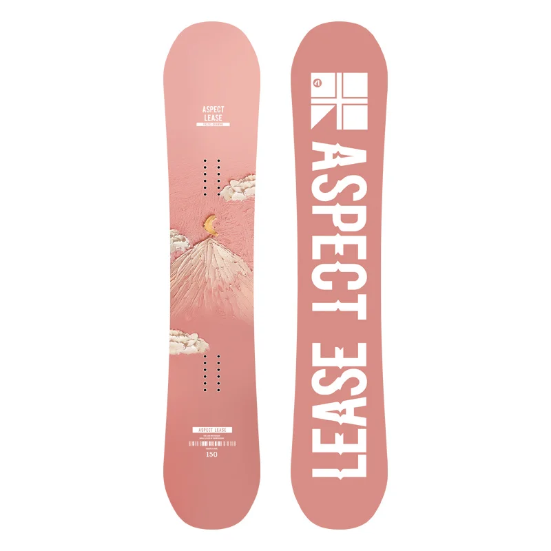 Professional Level Snowboard With Flat Pattern Free Ride Cheap Snowboard Set For Adults