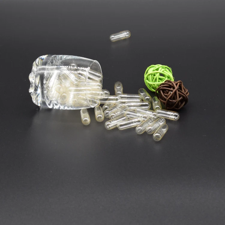 Super September Gelatin Vegetable Capsule Pre-closed Capsule 99USD Sample Size 00 to Size 4 Pharmaceutical Gelatin C HALAL, ISO