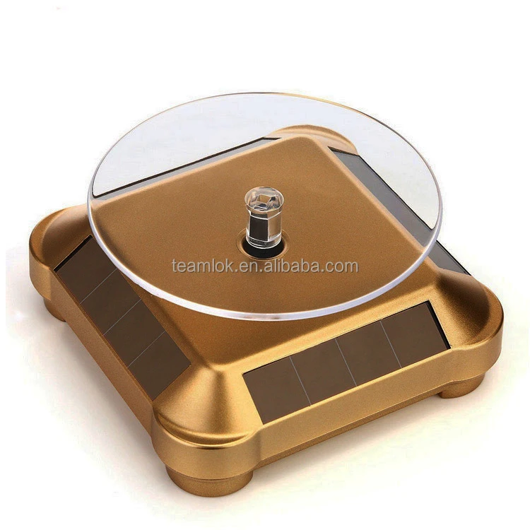 360 Solar Powered Rotating Display Turntable M8081 Jewelry Display Turntable