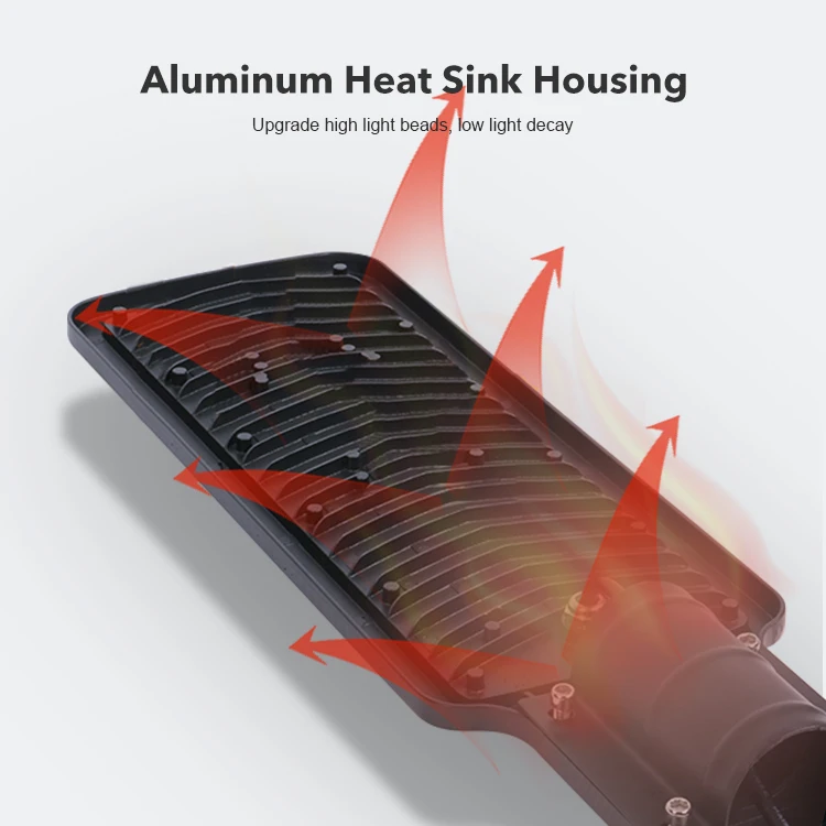 Guangdu Hot Selling Outdoor Ip65 Waterproof Aluminum Garden Road Highway 50 100 150 200 Watt Led Street Light