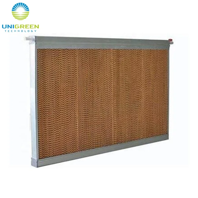 High Water-absorbing Cooling System Wall mounted Evaporative Cooling Pad for Greenhouse