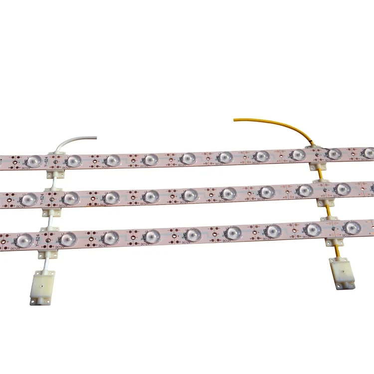 Edgelight Edgemax-ladder-12v-1w8-3014-600-18/24 led lattice backlight transparent led strip