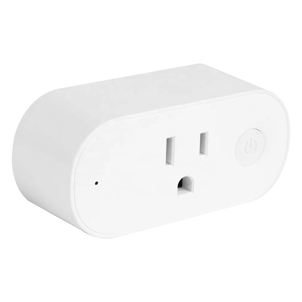 
OEM tuya smart plug with switch us 16A energy monitoring wifi Mini WiFi Smart Socket 16A Power Plug Outlet Remote Control 