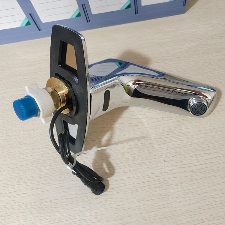 High Quality HY-165D Automatic Sensor Faucet Non-Contact Touchless Water Tap Mixer for Bathroom Kitchen School