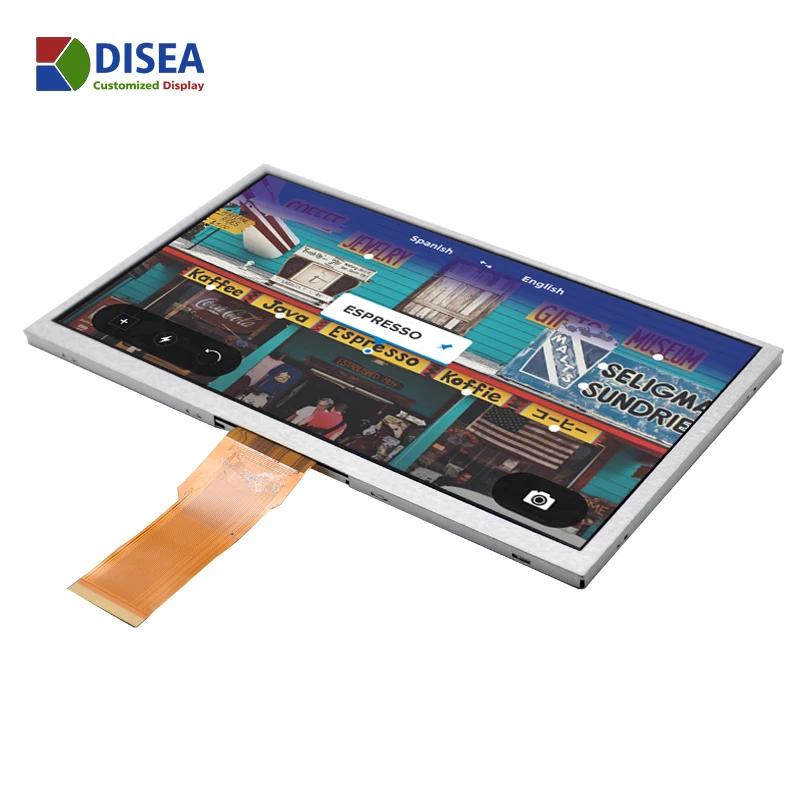 DISEA индивидуальные 800x480 RGB888 солнечное считывание высокой яркости 9 0 дюймов TFT ЖК-модули с TN/NW типа для