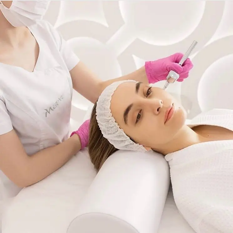 Hacenor oxygen spray facial anti wrinkle skin tightening machine oxygen face dome facial infusion products