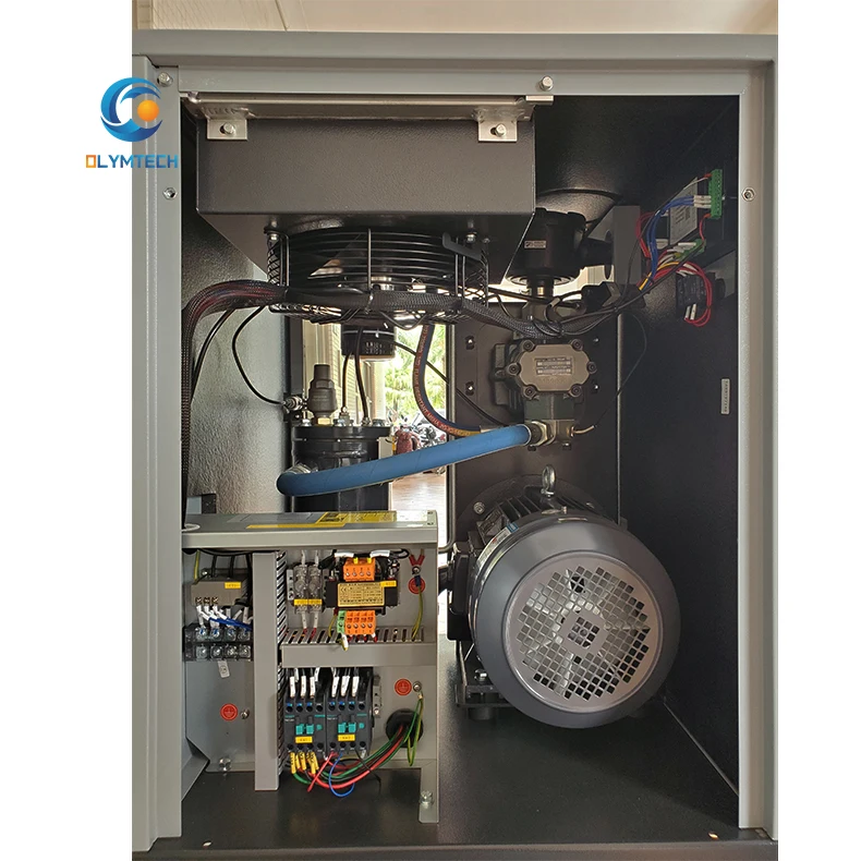 Linghein Silent Compressor 10Hp 15Hp 20Hp 30Hp Belt Compressor Using Atlas Copco Air End High Quality Tank Air Compressor