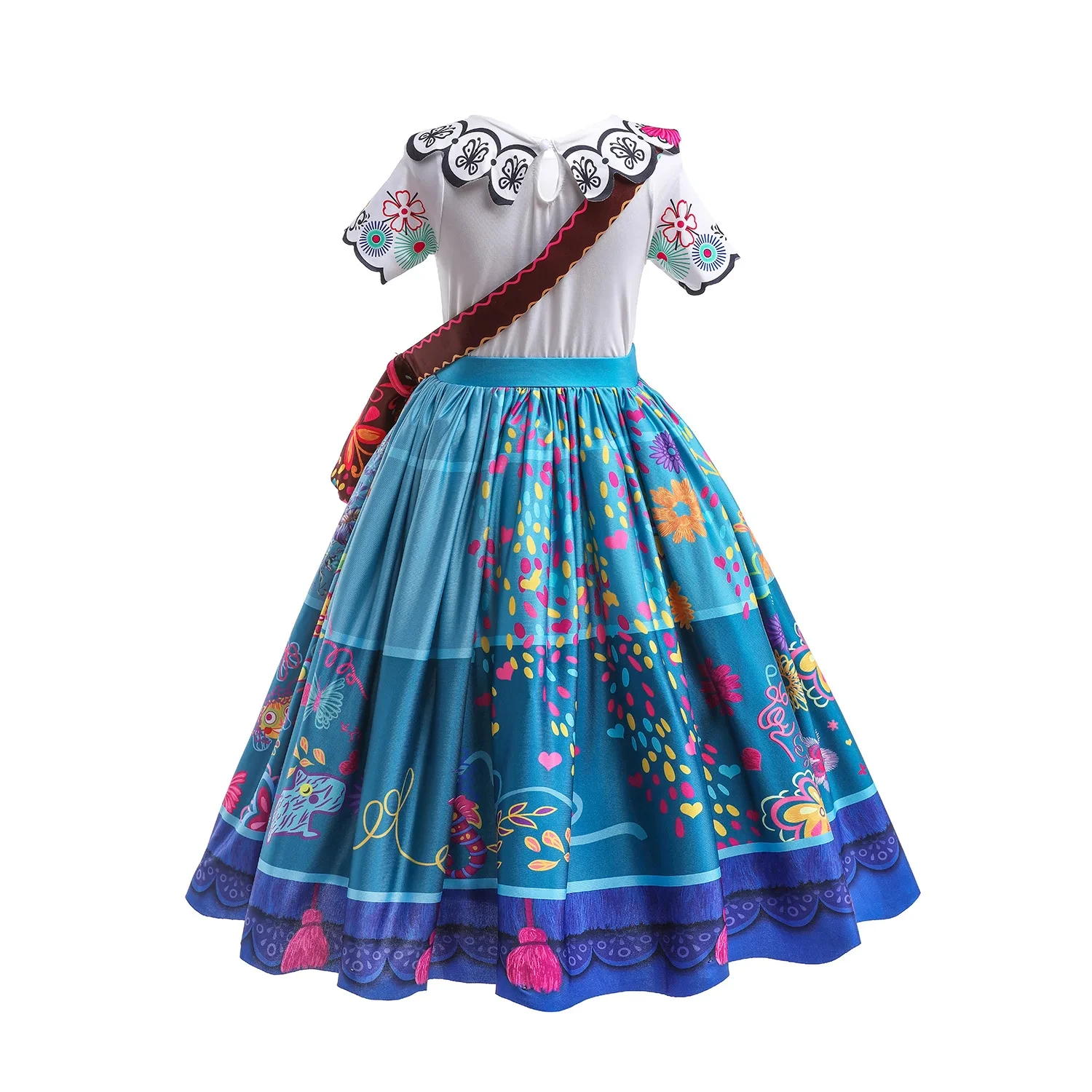 Girls Costume Princess Dress For Kids Carnival Disguise Party Cosplay Dress Halloween Charm Clothes