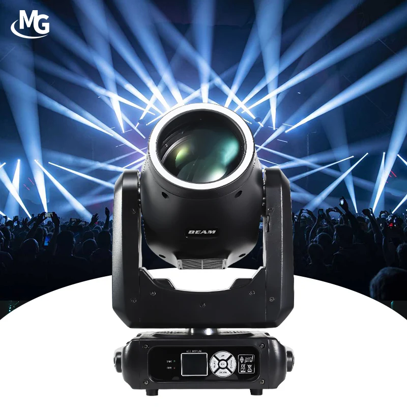 Double Prism Rainbow Effect Beam 250 Moving Head 250W Beam Moving Head Stage Disco Church Light