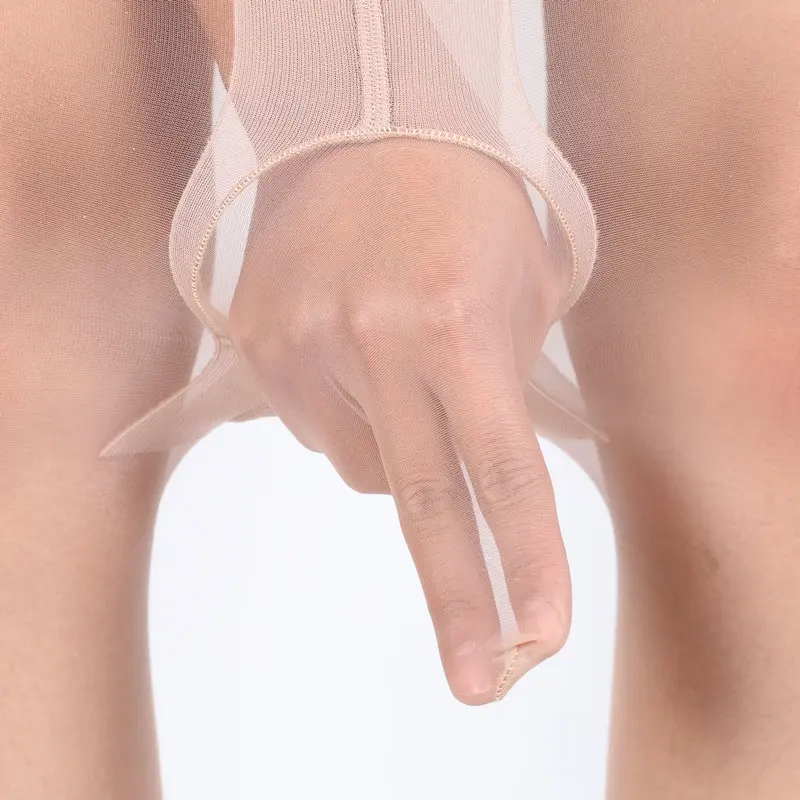 Mens pantyhose shiny sexy thin big plus size tights