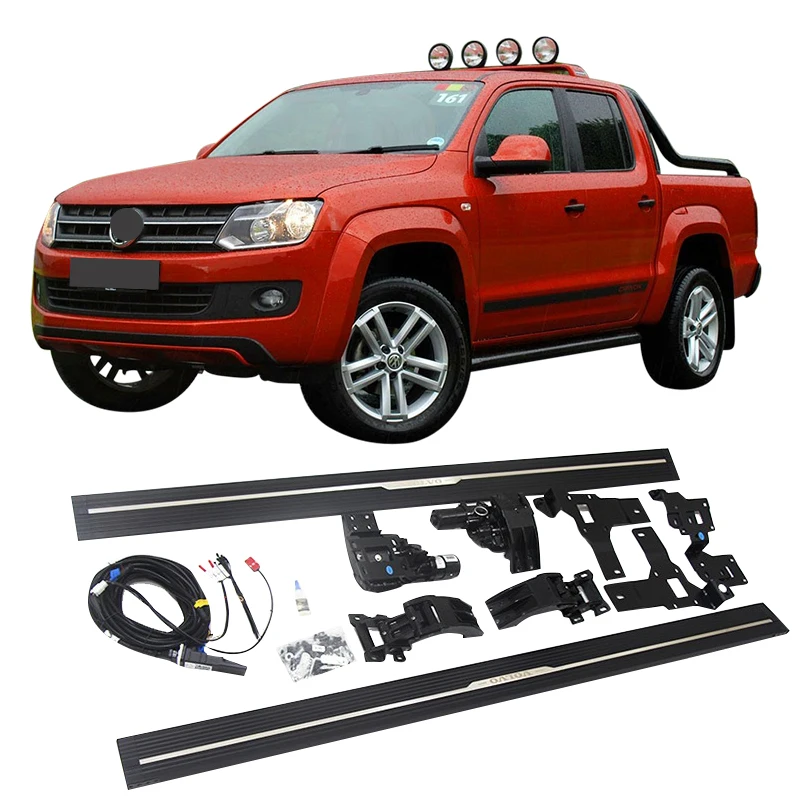 klt-A-209-High Quality Aluminum Electric Running Board Electric Side Step Power Step for VW AMOROK CREW CAB 2010-2016