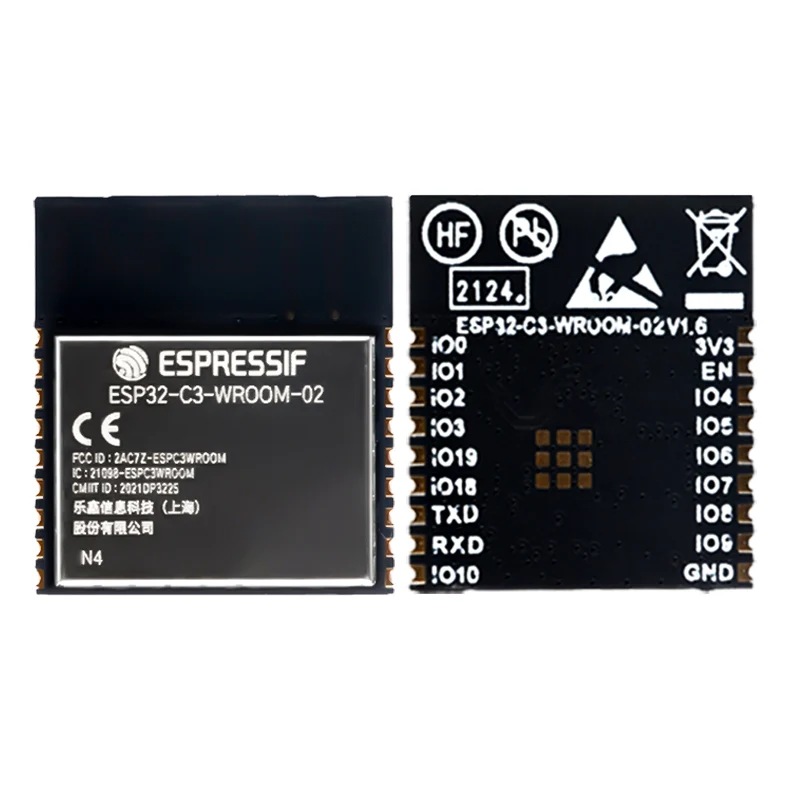 Compact ESPRESSIF WiFi Module for Enhanced Wireless Communication in Smart Buildings, Remote Controls, and Consumer Electronics