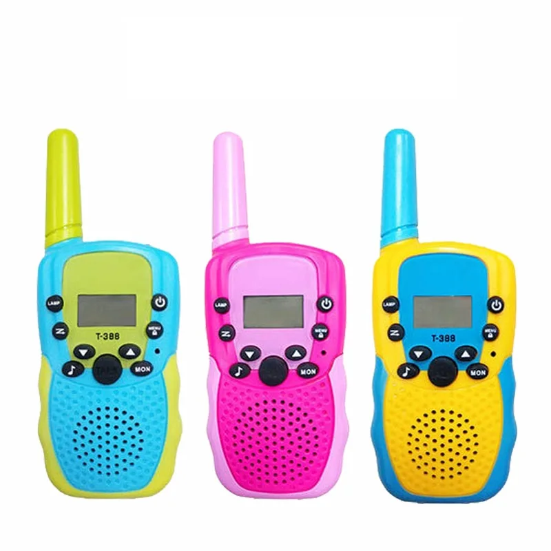 Игрушечный радиоприемник, цветные детские игрушки, мини-Мобильная Беспроводная рация, двустороннее радио для смартфона