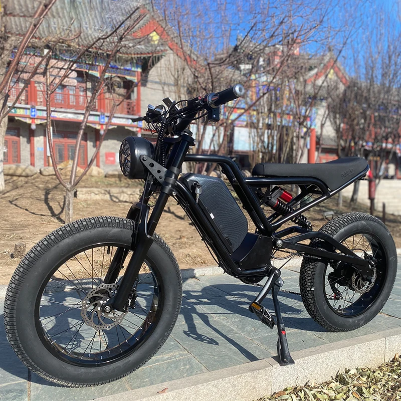 2023 fatbike v20 electric fat e bike aluminum upgrade ebike 250w 750w 1000w e-bike