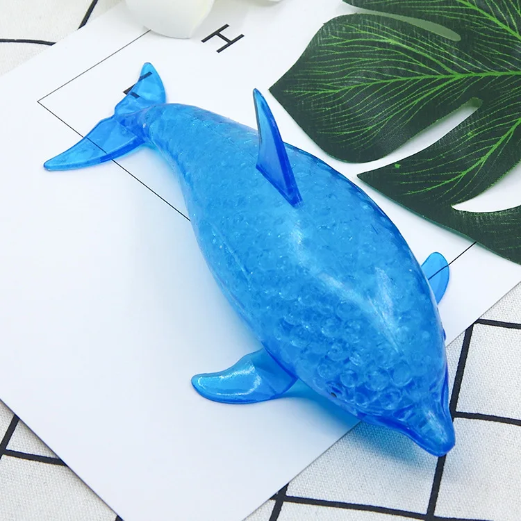 Fidget Toy Stress Relief Toy Simple Dimple Squeeze Toys Shark Bead