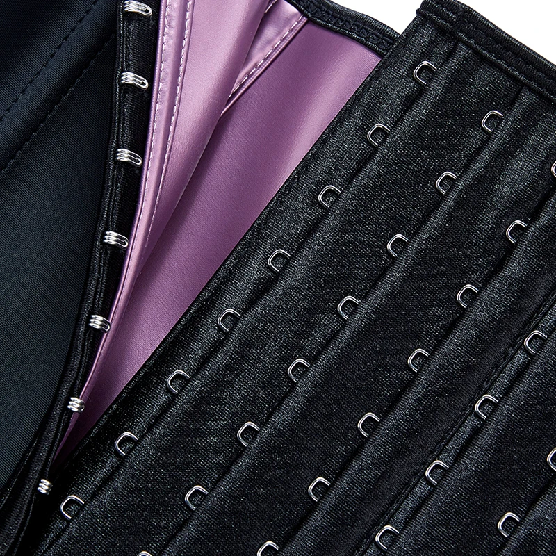 Free logo waist trimmers Sports tight-fitting abdomen shaping latex corset 9 steel bones waist train corset