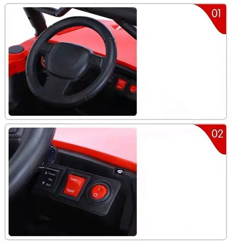 Electric Car Kids Big 24 Volt Kids Ride On Car UTV MX 2 Seater Remote Control Electric Toy Cars