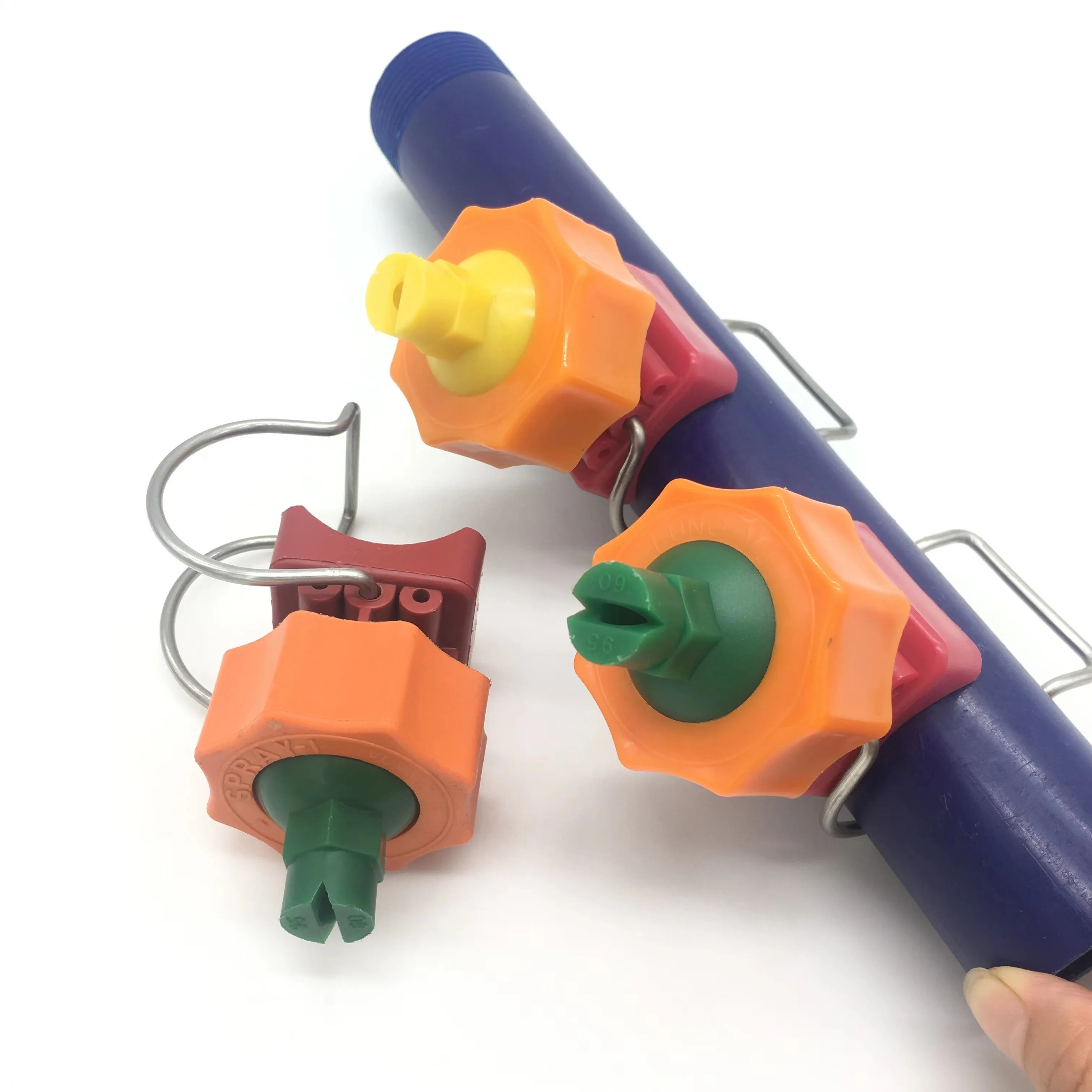 plastic spray nozzle for treatment