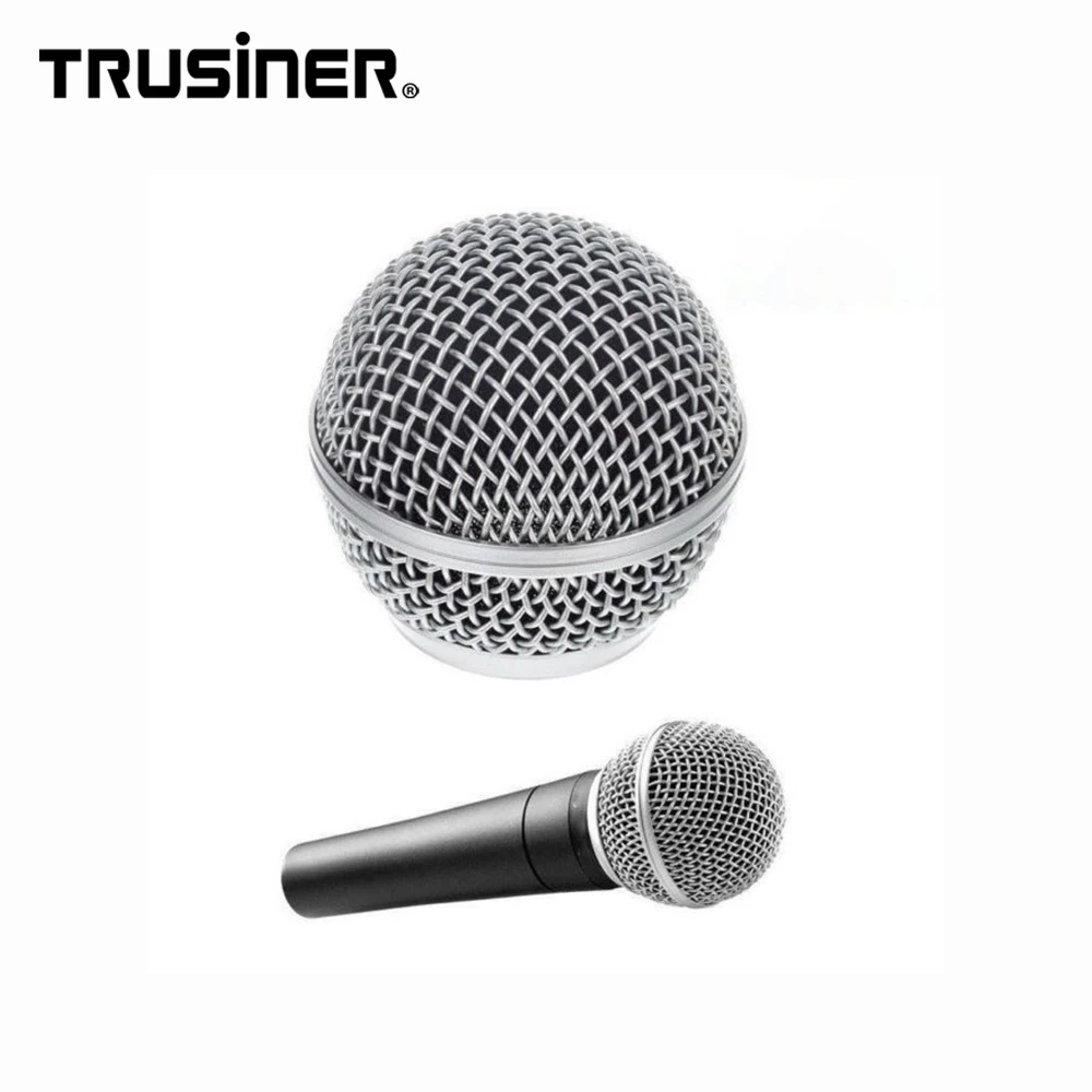 High Quality Mic Microphone Ball Head Grille For Shure