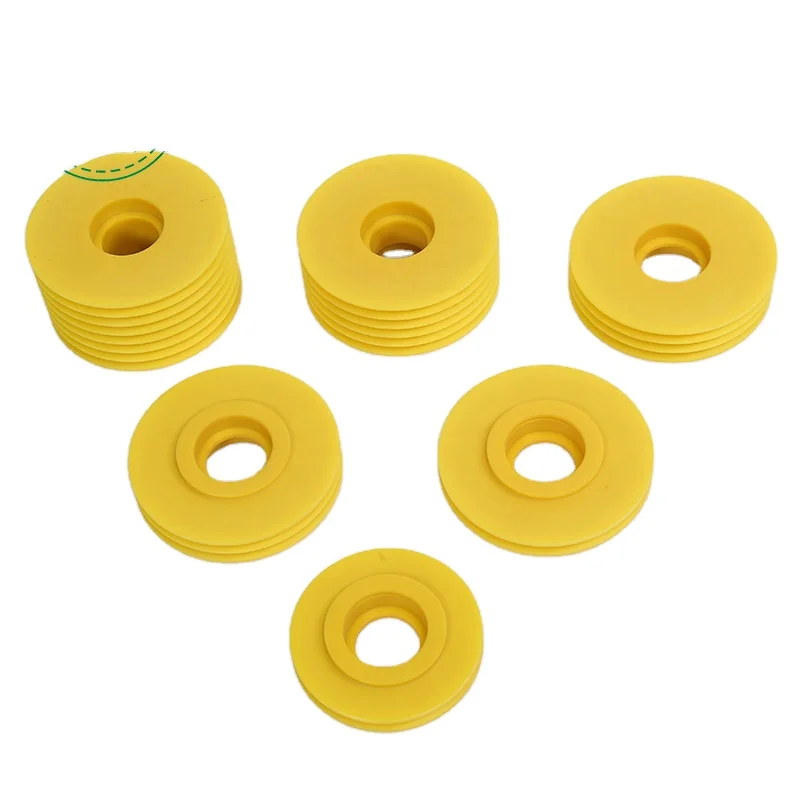
Plastic factory injection processing custom spolyethylene plastic pulley supply MC nylon timing belt pulley 