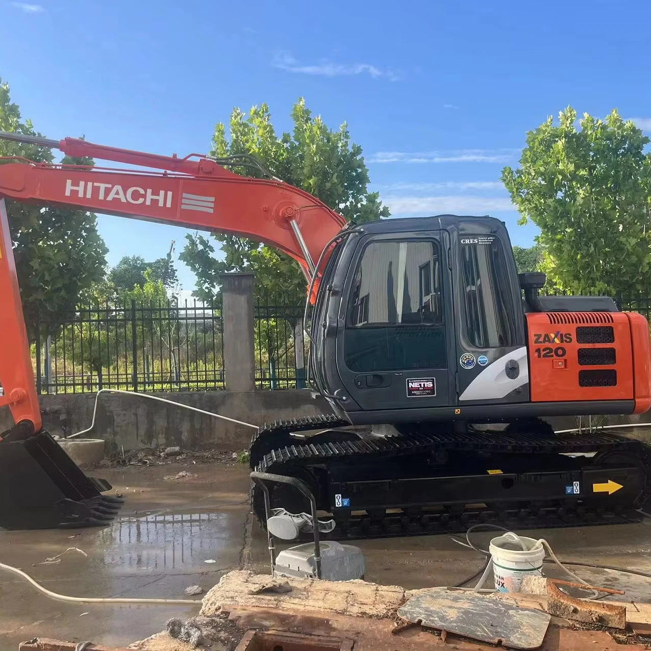 Б/у HITACHI 120-6 Высокое качество Hitachi в хорошем рабочем состоянии с дешевой ценой для продажи