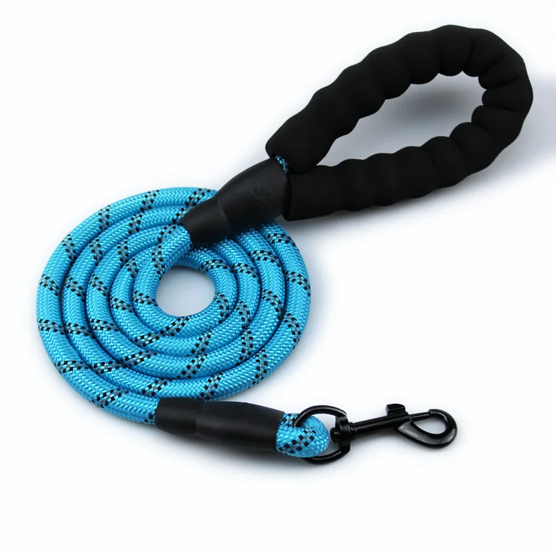 pet dog traction rope nylon dog chain reflective pet rope