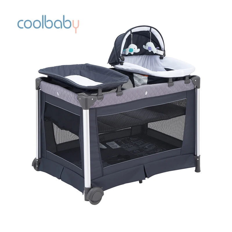 Coolbaby 2023 NEWBORN PORTABLE CRIB BABI BED