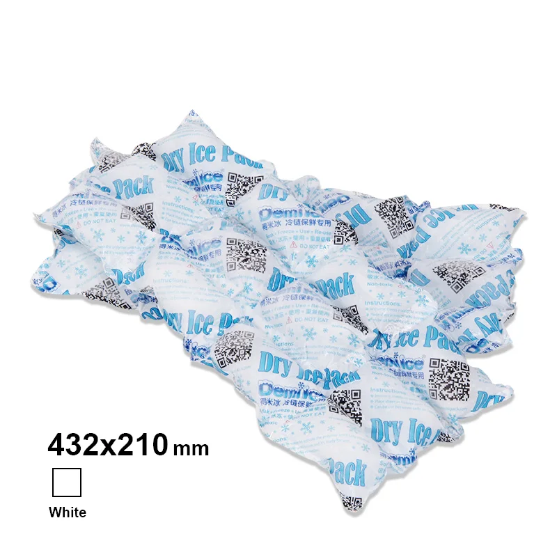 Custom Reusable Cooling Gel Pad Ice Sheet Cold Gel Ice Cooler Packs For Food Meat Delivery